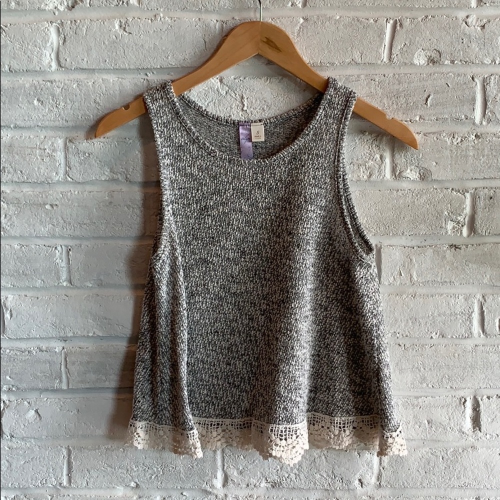 Knit Lace Tank